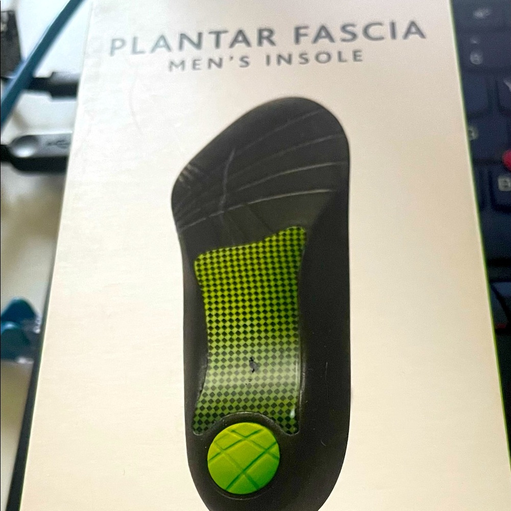 Plantar fascia Mens insole size 7-13